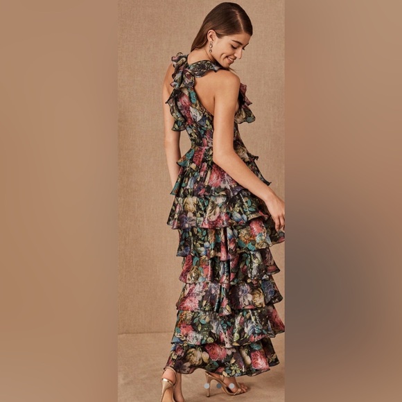 Flor Et. Al Iguala Dress Sz 4 sequin multi Anthropologie new without tags 798$ - Picture 2 of 10